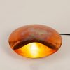 hand-hammered copper lamps